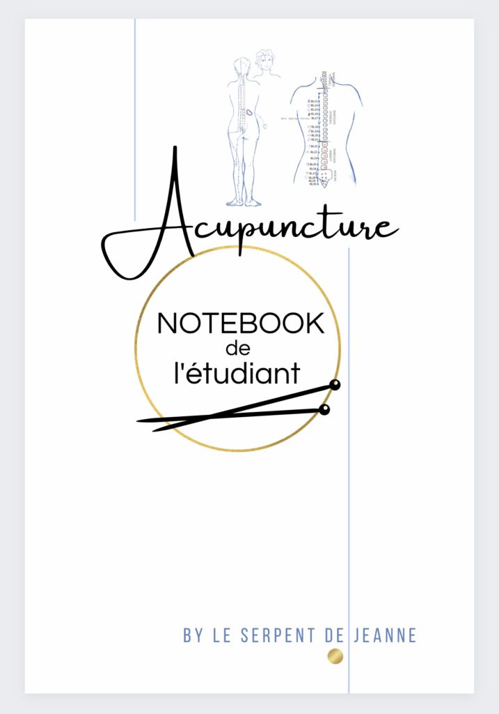 acupuncture notebook de l'étudiant