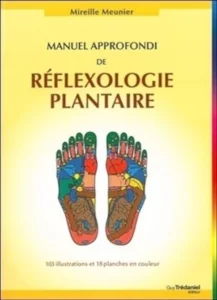 carte de réflexologie plantaire livre de mireille meunier