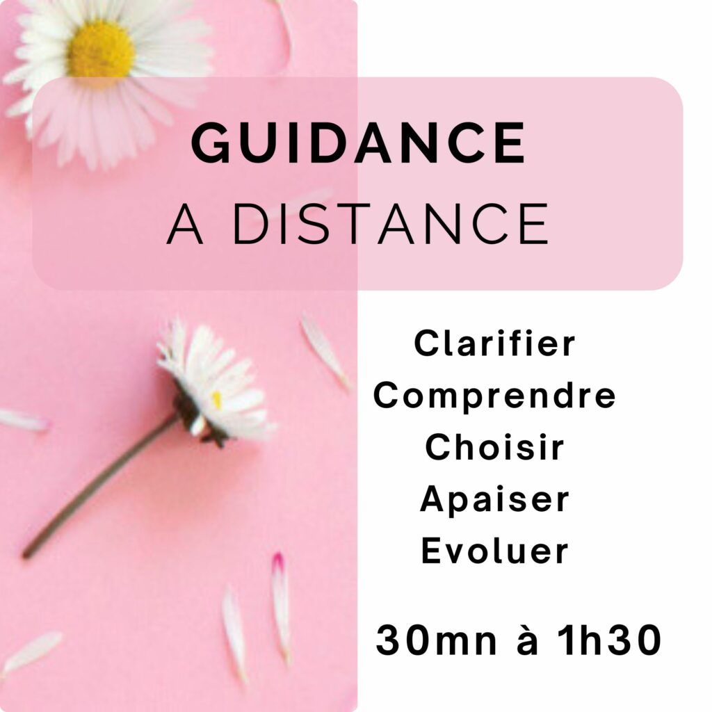guidance spirituelle personnalisée à distance tirage de cartes