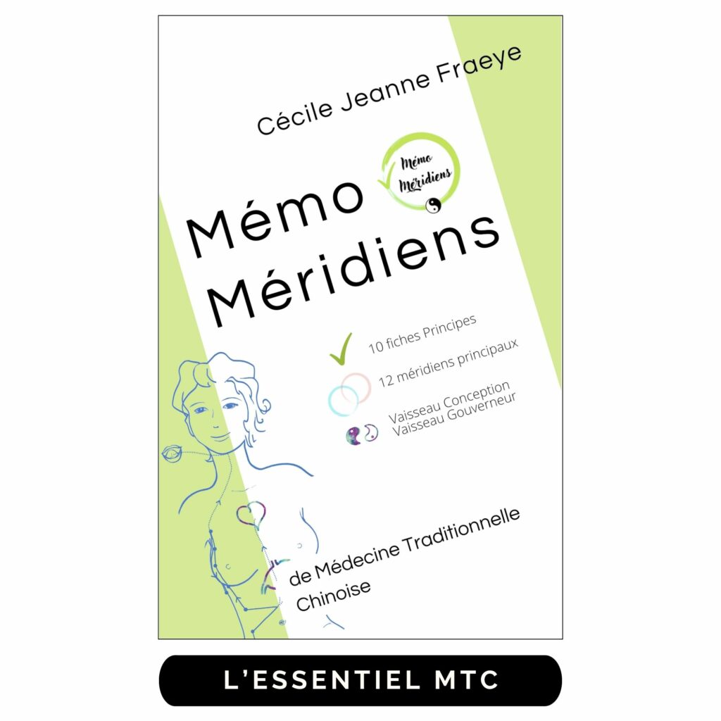 mémo méridiens livre de médecine traditionnelle chinoise livre